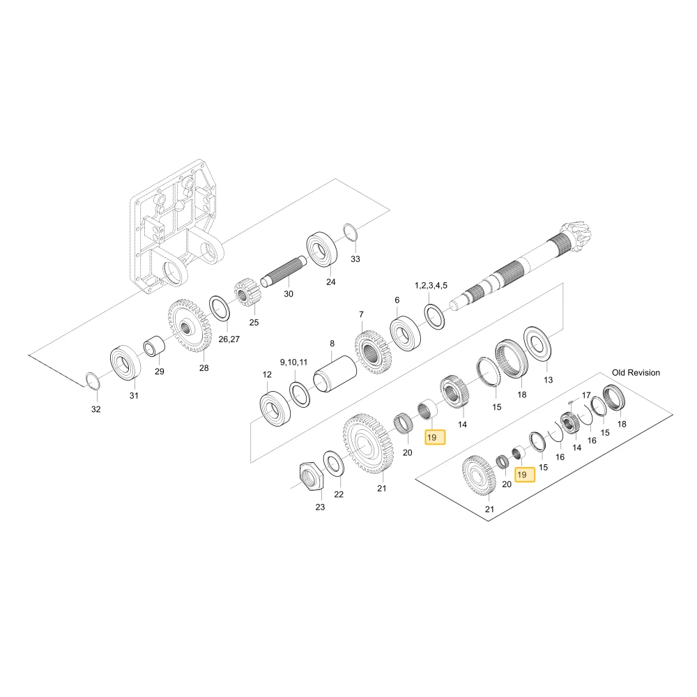 Wewnętrzny pierścień KIOTI T4810-21541