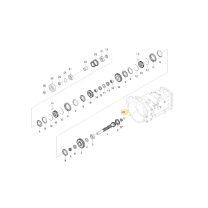 Pierścień zatrzasku KIOTI T4810-21642