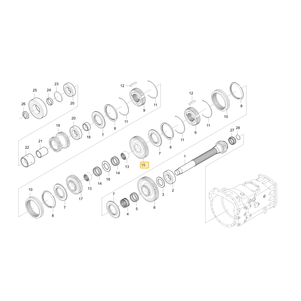 Koło zębate 40 KIOTI T4810-21722