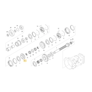 Koło zębate 35 KIOTI T4810-21732