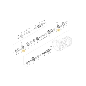 Piasta synchronizatora KIOTI T4810-21774