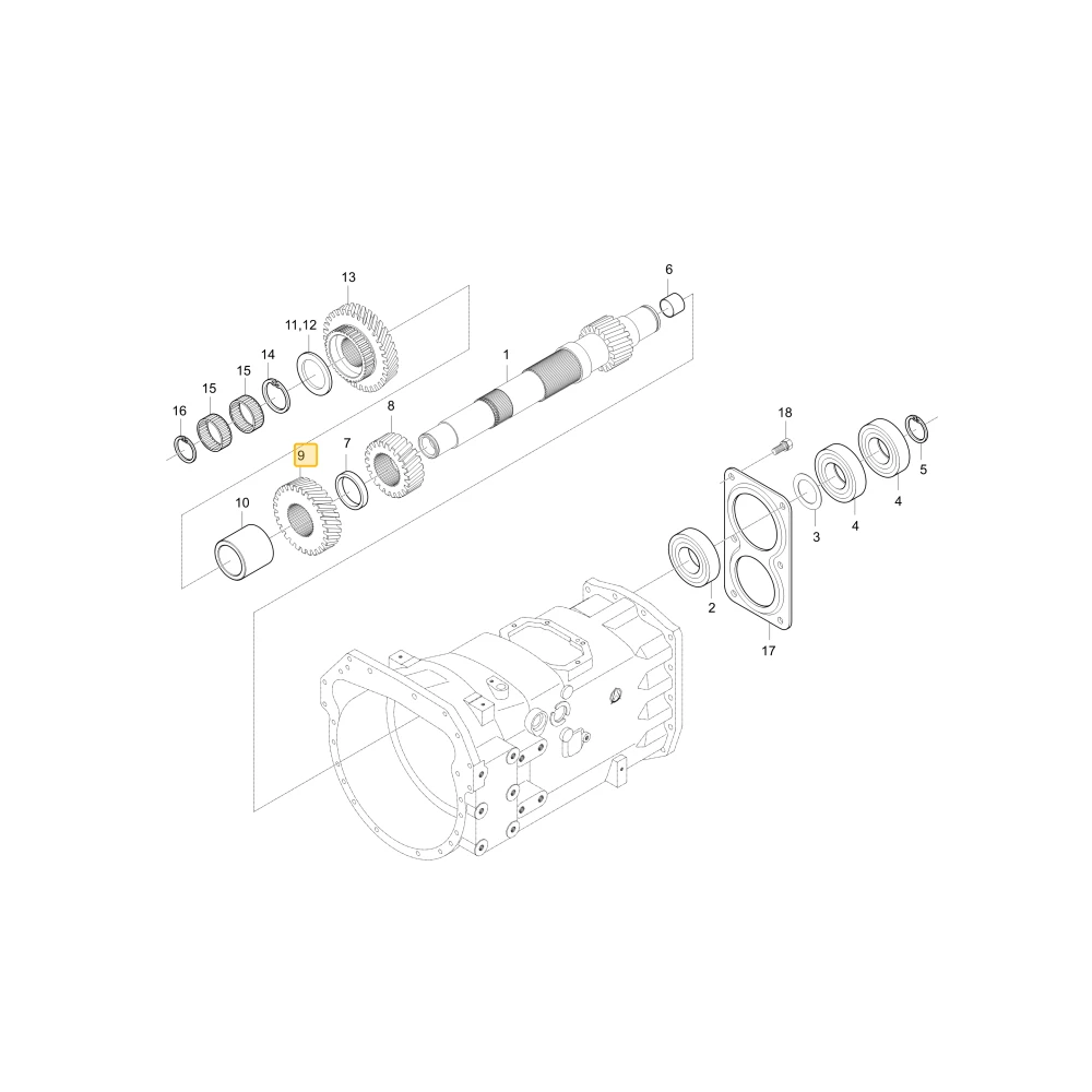 Koło zębate 26 KIOTI T4810-22532