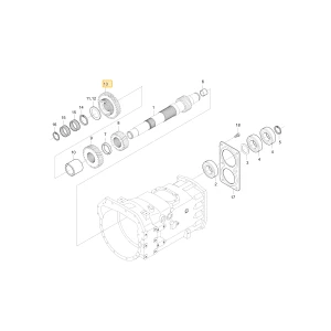 Koło zębate 33 KIOTI T4810-22555