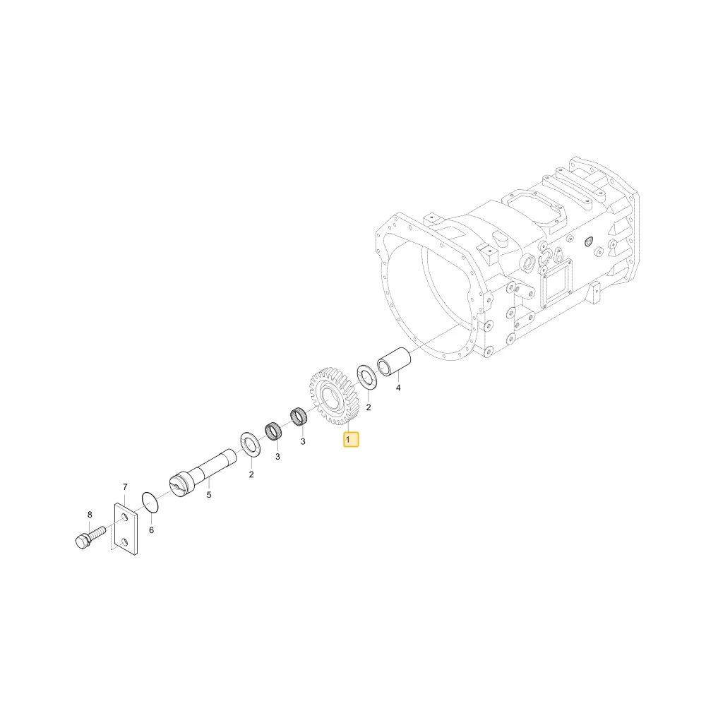 Koło zębate 25 KIOTI T4810-22572