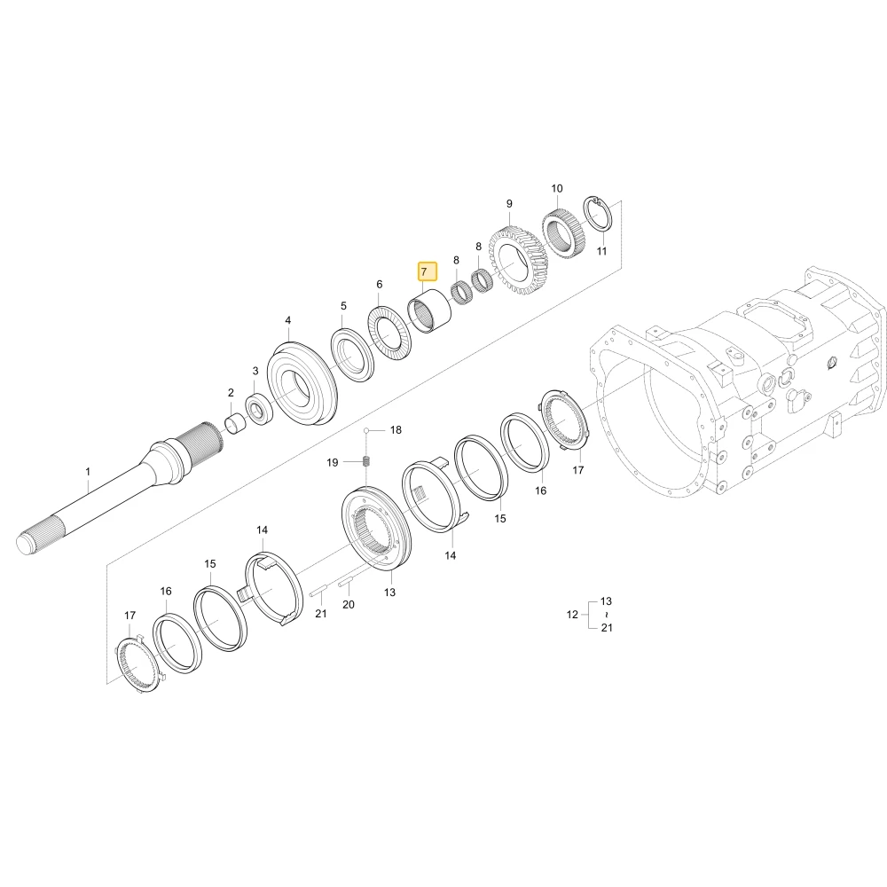 Wewnętrzny pierścień KIOTI T4810-22611