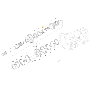 Wewnętrzny pierścień KIOTI T4810-22611