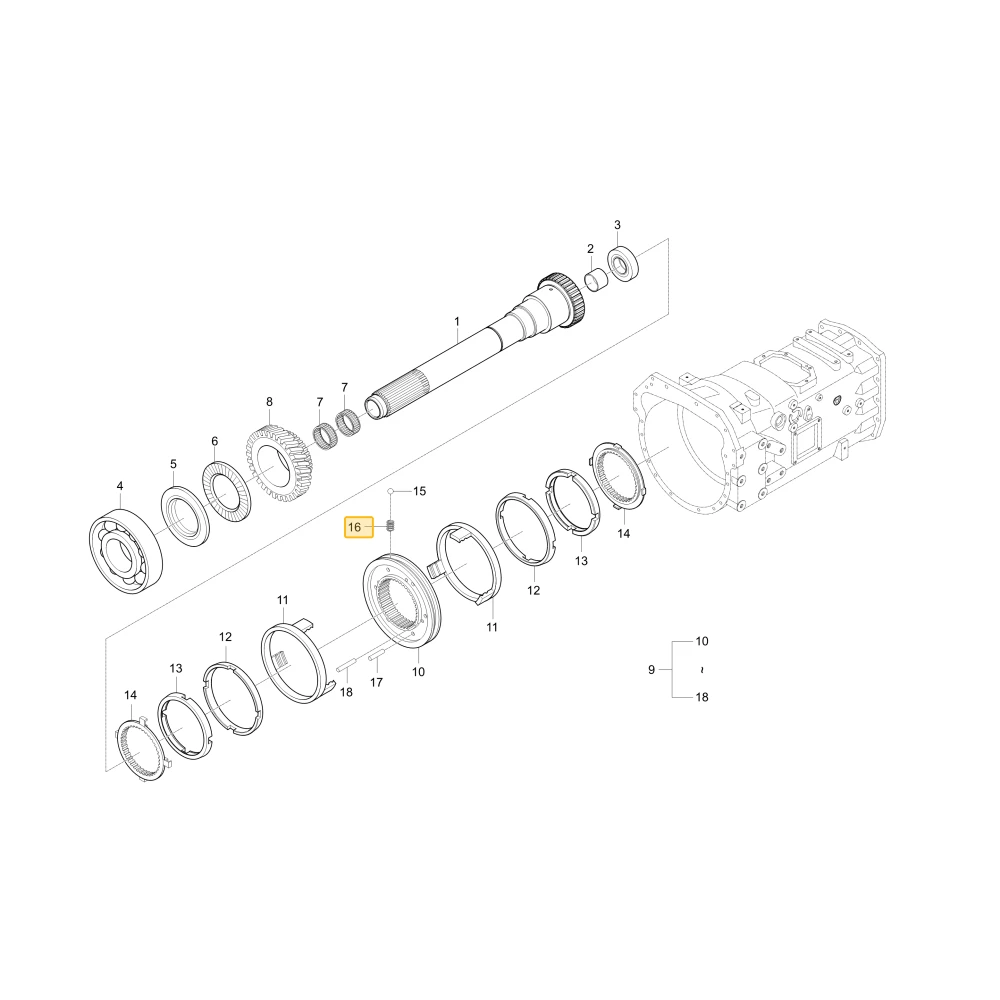 Sprężyna KIOTI T4810-22713