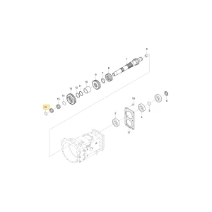 Pierścień zatrzasku KIOTI T4810-22791