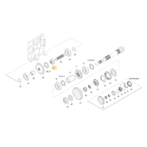 Koło zębate 14 KIOTI T4810-23631