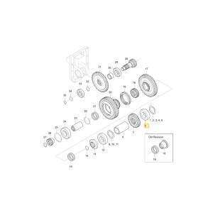 Łożysko stożkowe KIOTI T4810-23851