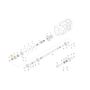 Występ wielowypustu 2 KIOTI T4810-24642