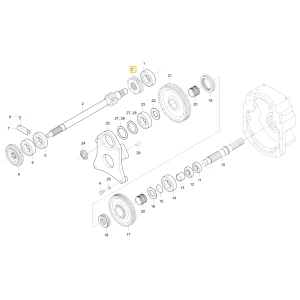 Koło zębate 15 KIOTI T4810-25012