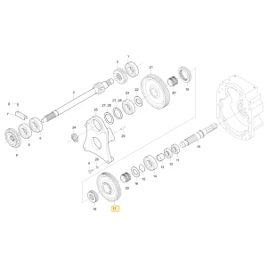 Koło zębate 46 KIOTI T4810-25033