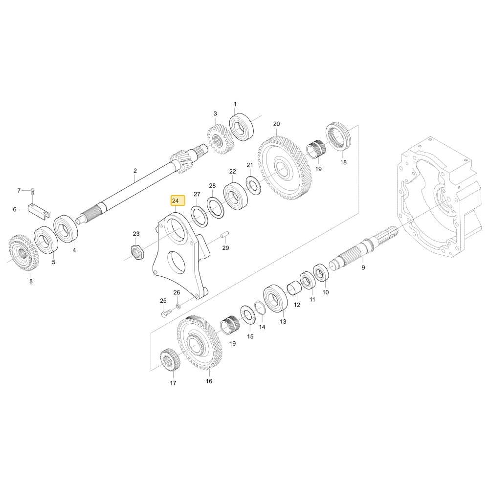 Obudowa łożyska WOM KIOTI T4810-25433