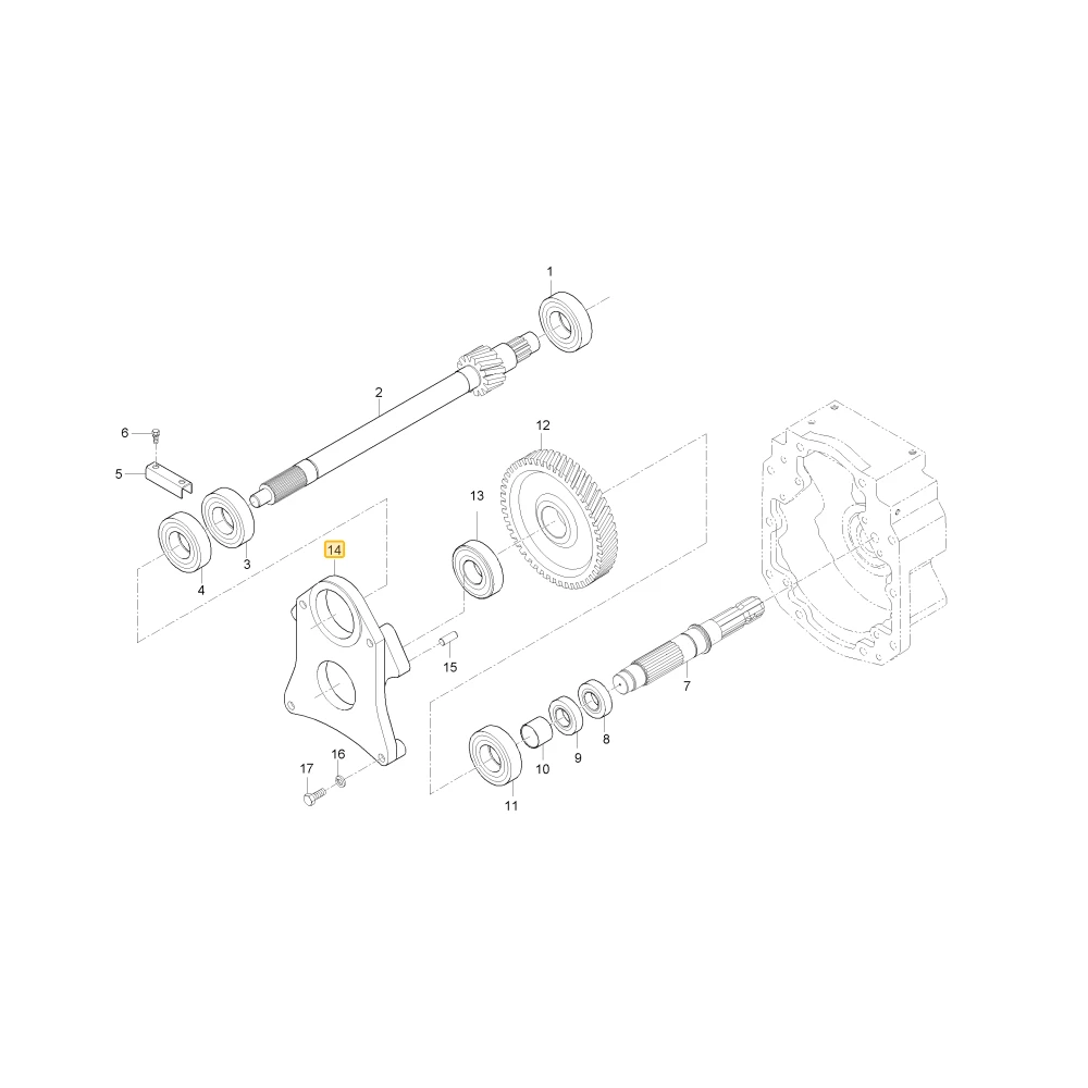 Obudowa łożyska WOM KIOTI T4810-25434