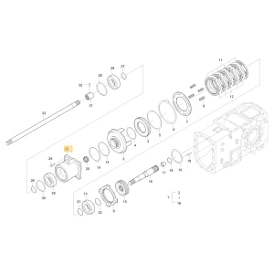 Wspornik sprzęgła WOM KIOTI T4810-25513