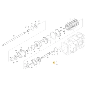 Sprzęgło WOM KIOTI T4810-25605