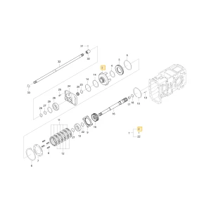 Korpus sprzęgła KIOTI T4810-25612