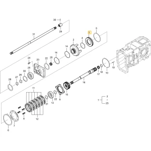 Tłok sprzęgła WOM KIOTI T4810-25622