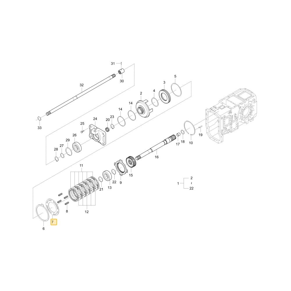 Płyta powrotna KIOTI T4810-25662