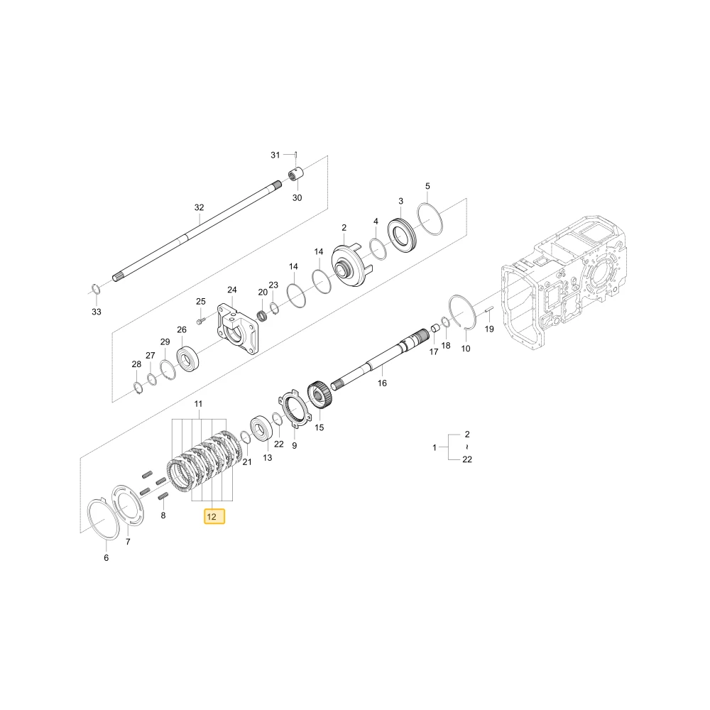 Płyta sprzęgła WOM KIOTI T4810-25712
