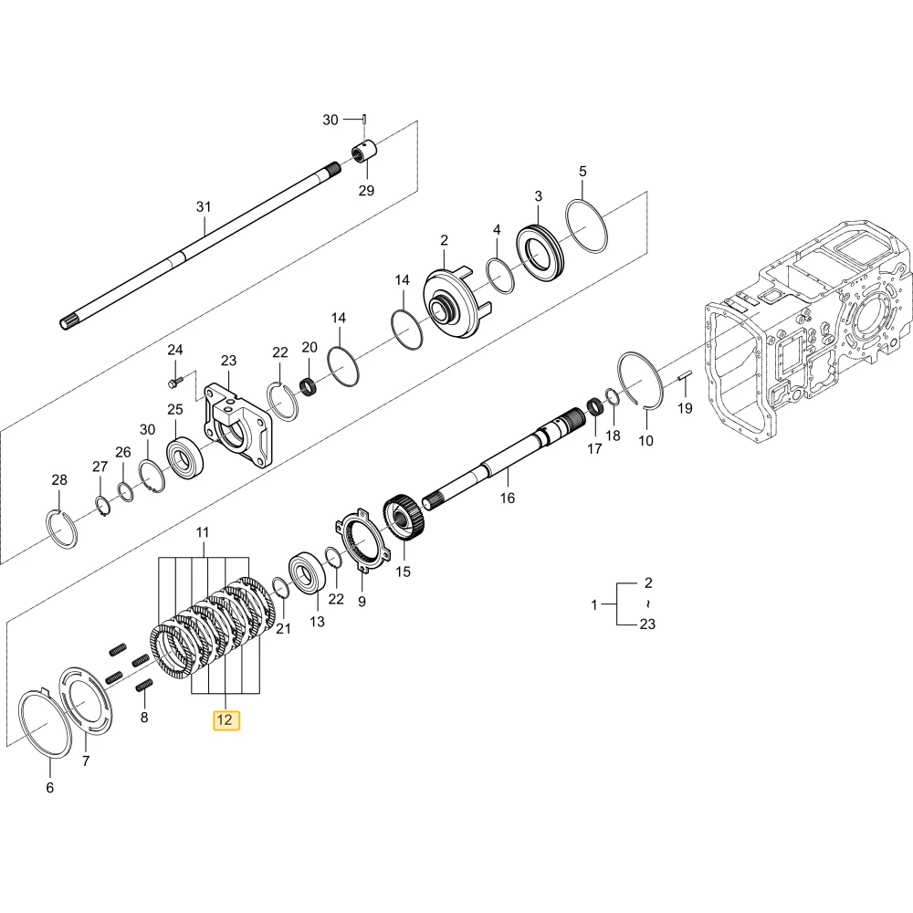 Płyta sprzęgła WOM KIOTI T4810-25713