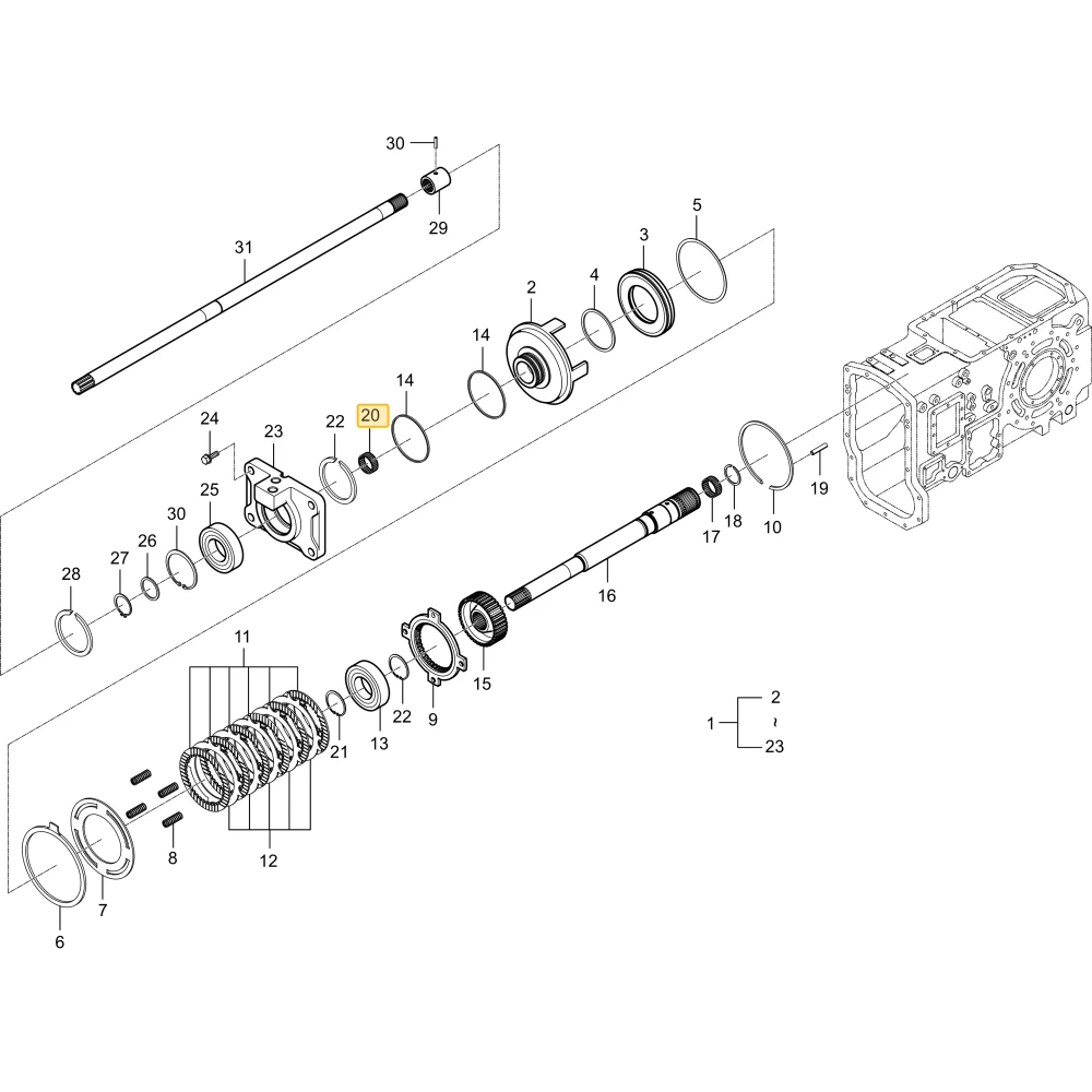 Łożysko igiełkowe KIOTI T4810-25781