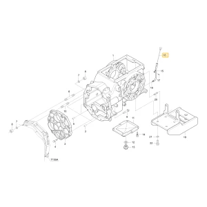 Wskaźnik przedniej osi KIOTI T4810-25905
