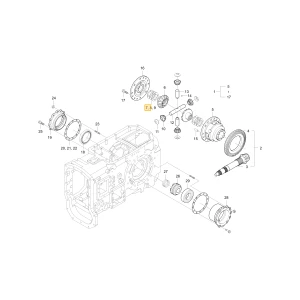 Mechanizm różnicowy podkładki 1 KIOTI T4810-26141