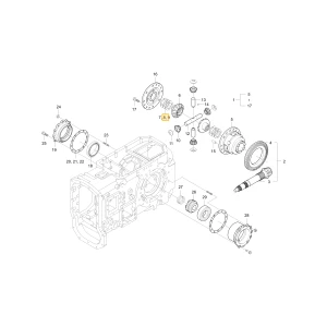 Mechanizm różnicowy podkładki 2 KIOTI T4810-26151