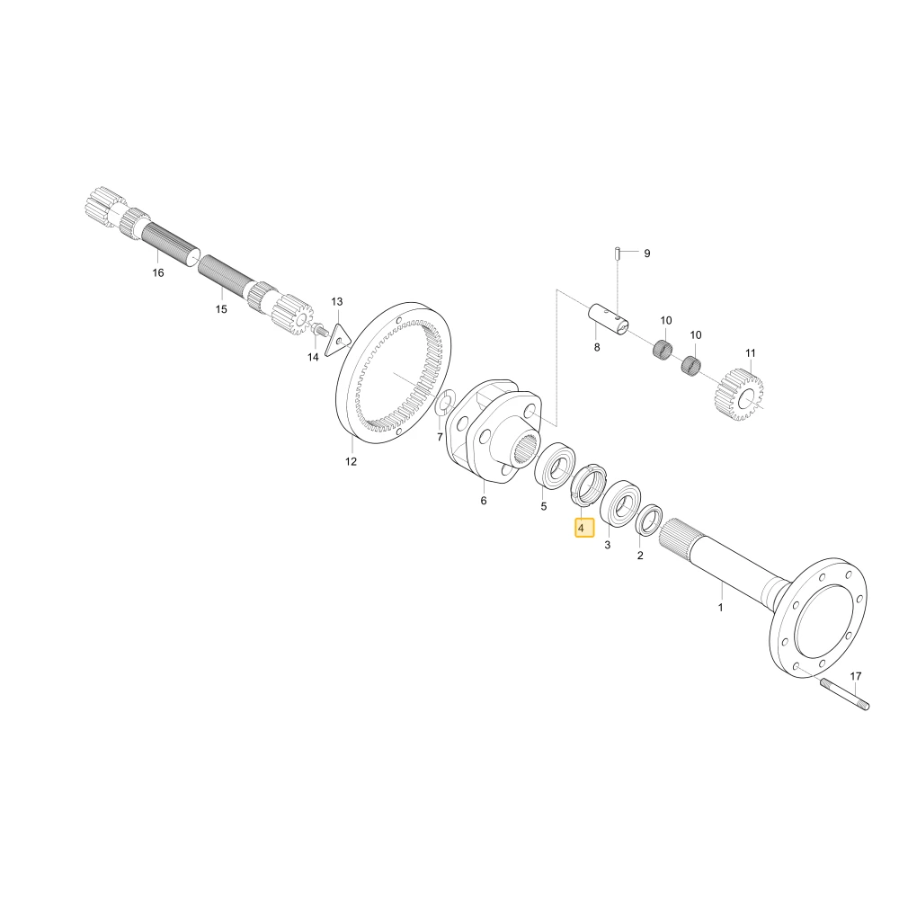 nakrętka KIOTI T4810-26331