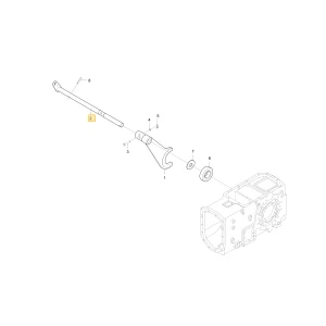 Drążek mechanizmu różnicowego widełek KIOTI T4810-26683
