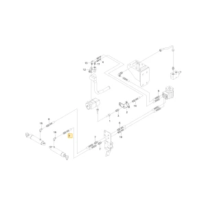 Wąż hydrauliczny 4 KIOTI T4810-45493