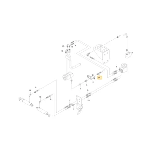 Wąż kierowniczy P2 KIOTI T4810-45663