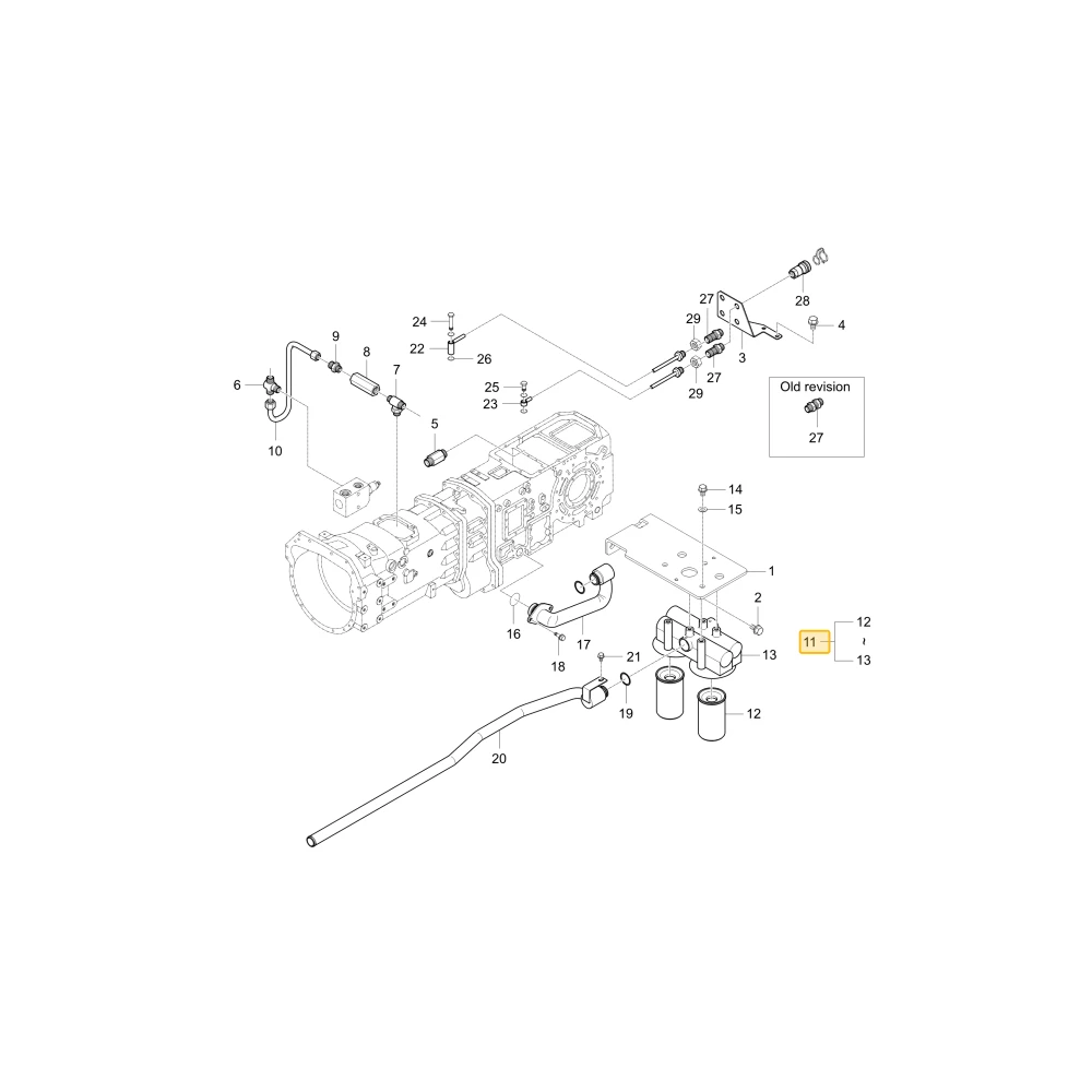Filtr hydrauliczny KIOTI T4810-46727