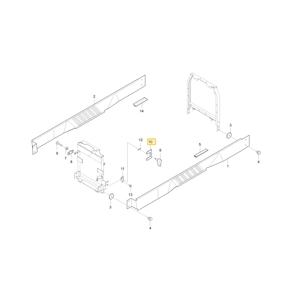Lewa maska gumowa KIOTI T4810-50851
