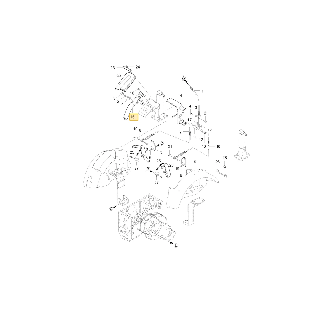 Hamulec postojowy KIOTI T4810-65412
