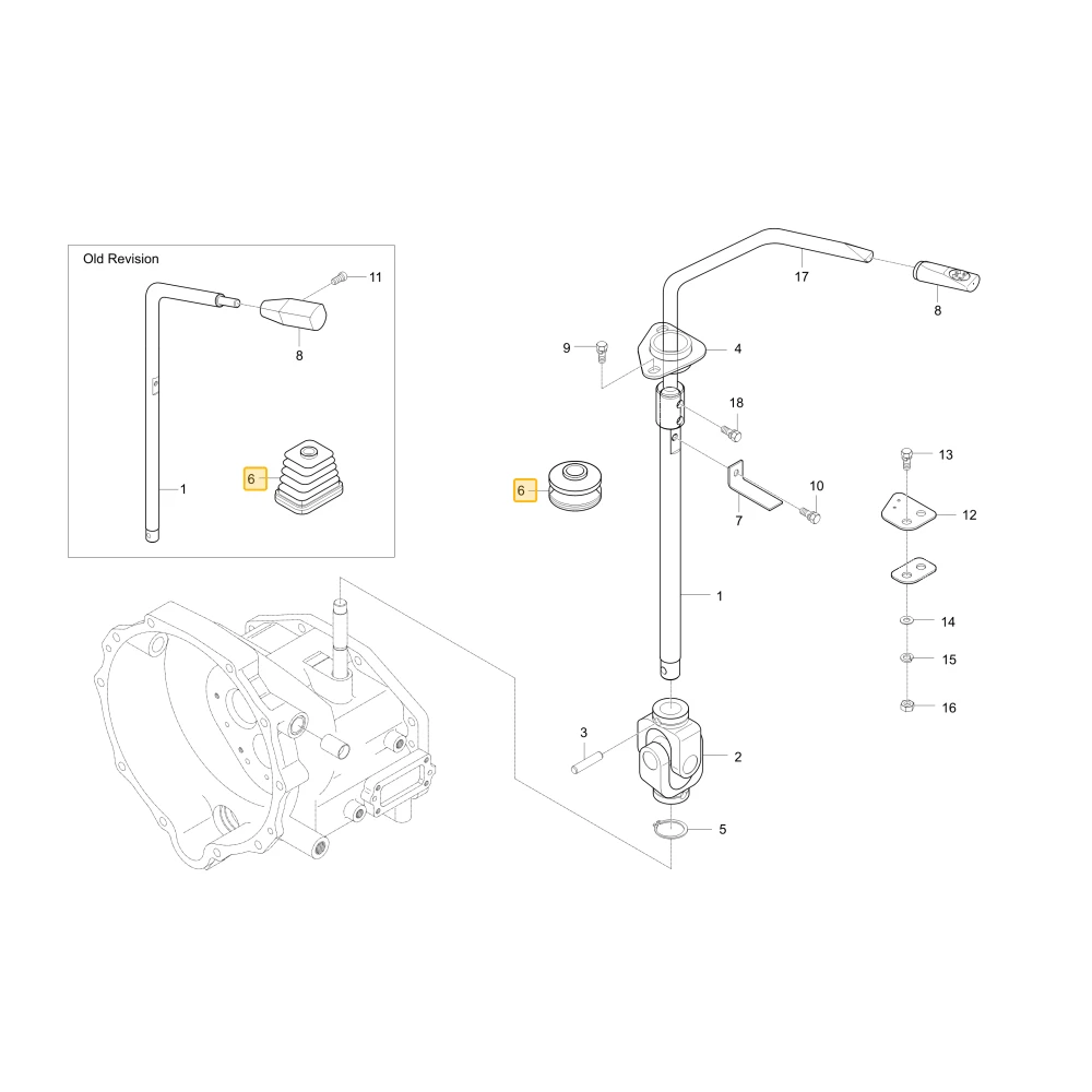 Mieszek rewersu KIOTI T4810-65571