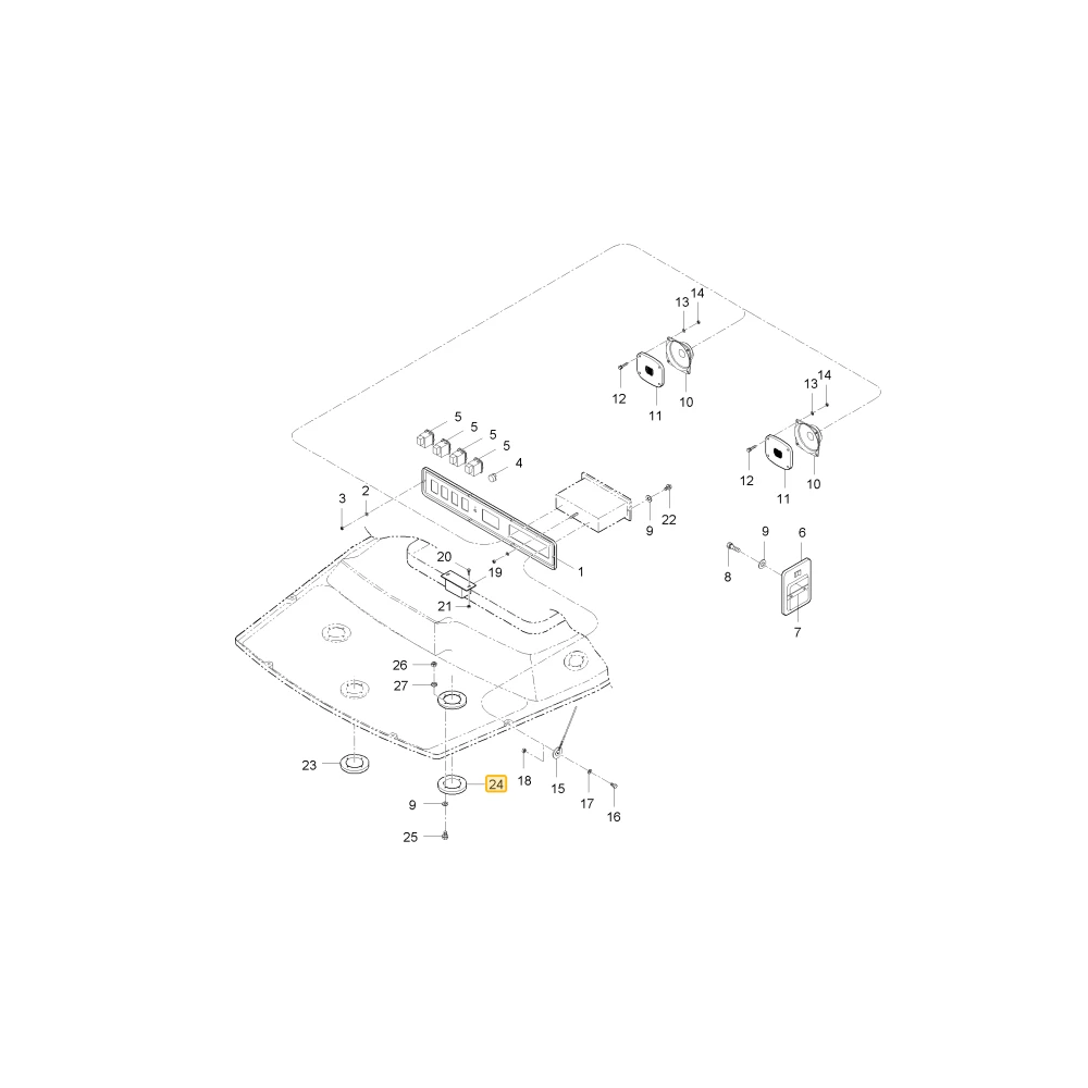 Grill nagrzewnicy KIOTI T4810-82331