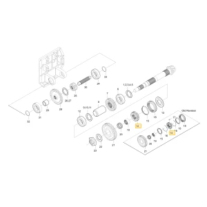 Piasta wielowypustu KIOTI T4815-22811