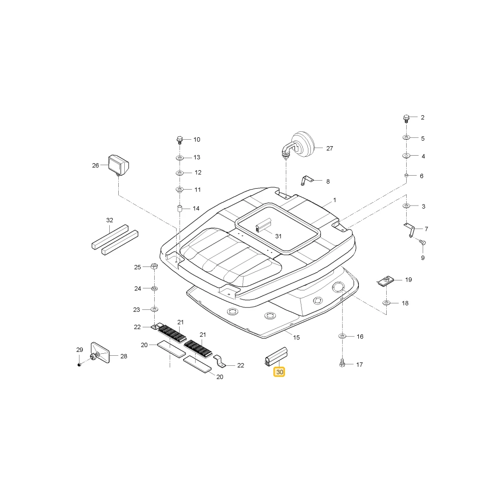 Uszczelka drzwi KIOTI T4815-88251