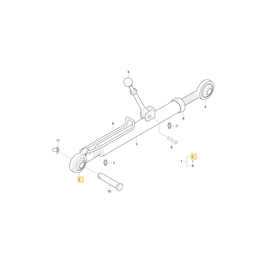 Obudowa górnego łącznika KIOTI T4815-91541BB