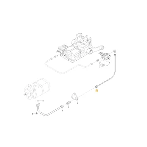 Wąż hydrauliczny L4 KIOTI T4816-45621