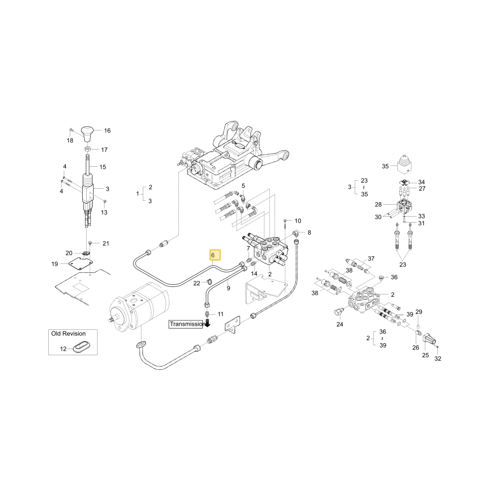 Rurka hydrauliczna J1 KIOTI T4818-47311