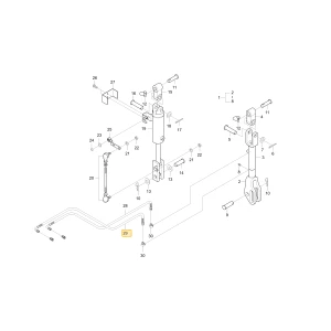 Wąż hydrauliczny RL2 KIOTI T4835-46663