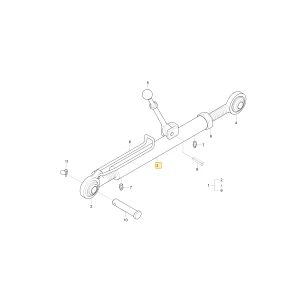 Korpus górnego łącznika KIOTI T4835-91701002