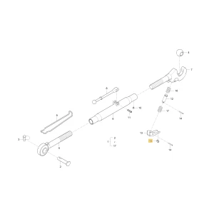 Hak górnego łącznika KIOTI T4835-91701013