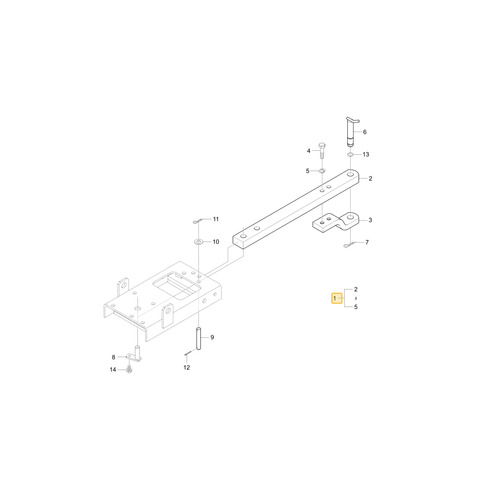 Belka Draw KIOTI T4837-29821BB