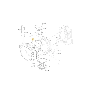 Obudowa sprzęgła KIOTI T4850-14115