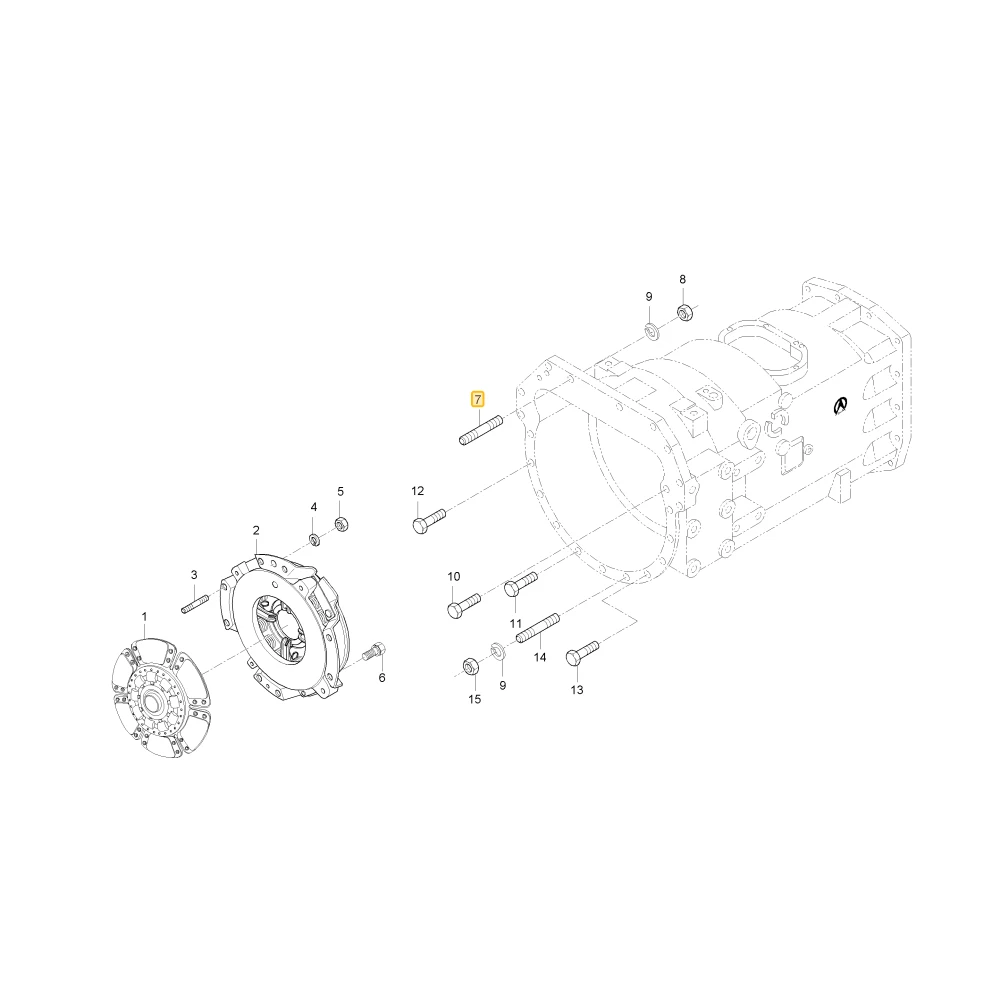 Śruba szpilka KIOTI T4850-14211